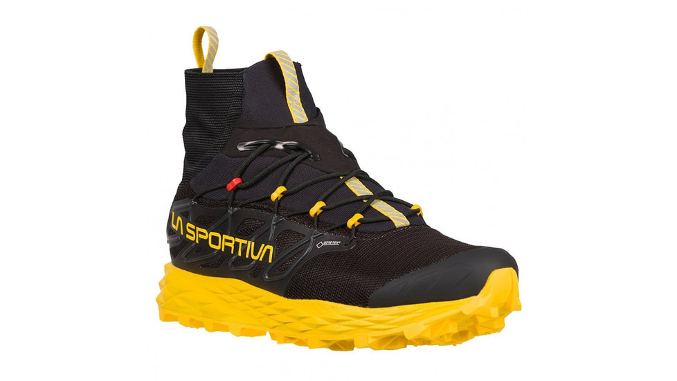 La Sportiva Blizzard GTX Trailrunning Shoes - Mens, Black/Yellow, 45, 36X-999100-45