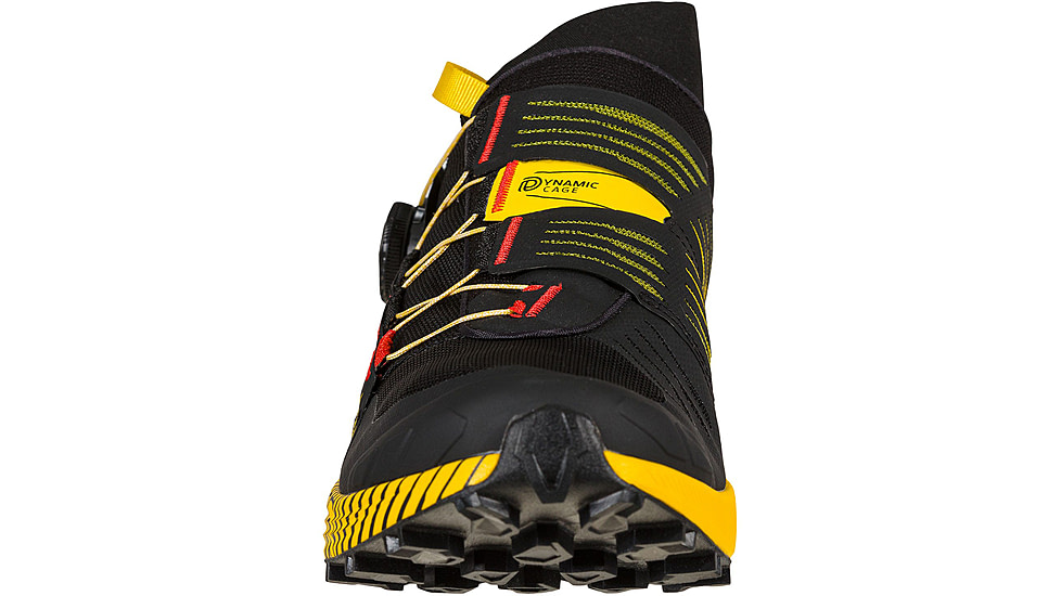 La Sportiva Cyklon Trailrunning Shoes - Mens, Black/Yellow, 41, 46W-999100-41