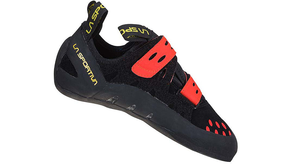 La Sportiva Tarantula Climbing Shoes - Mens, Black/Poppy, 42.5, Medium, 30J-999311-42.5