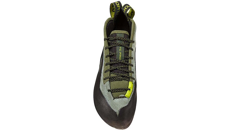 La Sportiva TC Pro Climbing Shoes - Mens, Olive, 46, Medium, 30G-719719-46