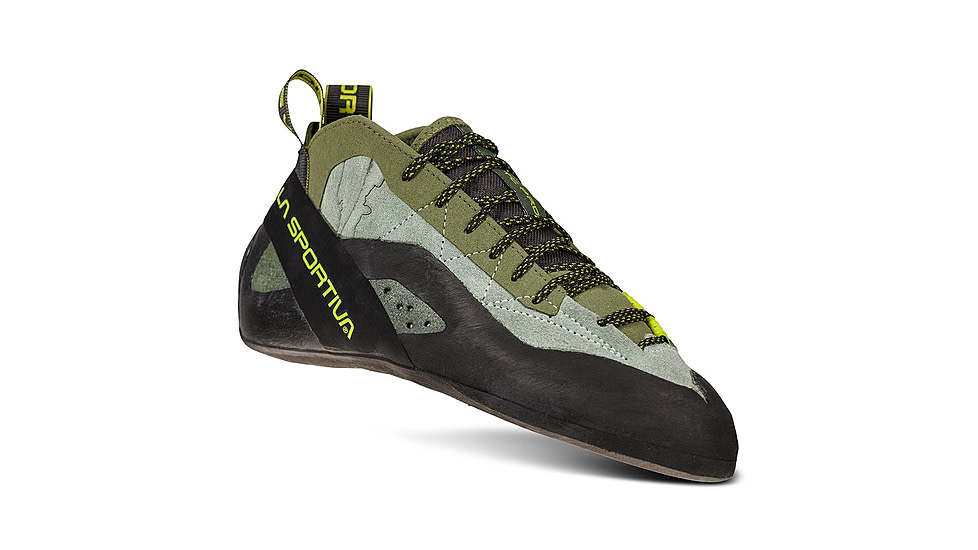 La Sportiva TC Pro Climbing Shoes - Mens, Olive, 40.5, ZFCS026-E19E19-40.5