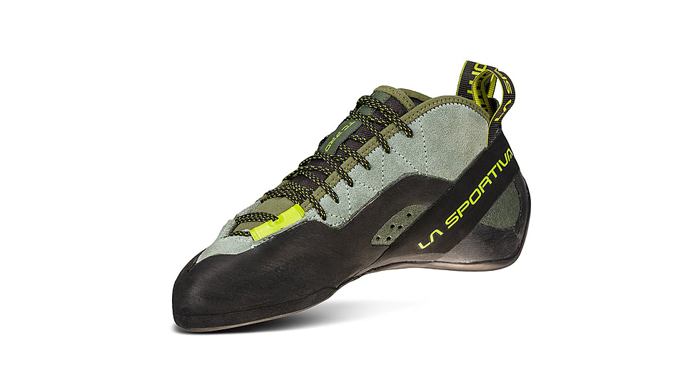 La Sportiva TC Pro Climbing Shoes - Mens, Olive, 40.5, ZFCS026-E19E19-40.5