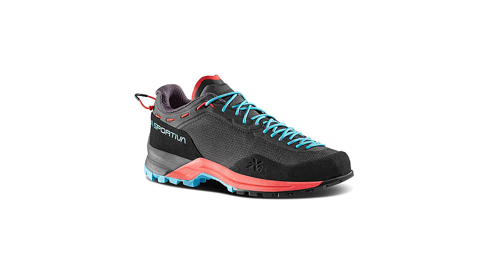 La Sportiva TX Guide Approach Shoes - Womens, Carbon/Hibiscus, 39, 27O-900402-39