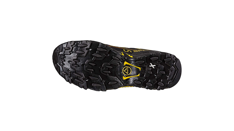 La Sportiva Ultra Raptor II Running Shoes - Mens, Black/Yellow, 46, 46M-999100-46