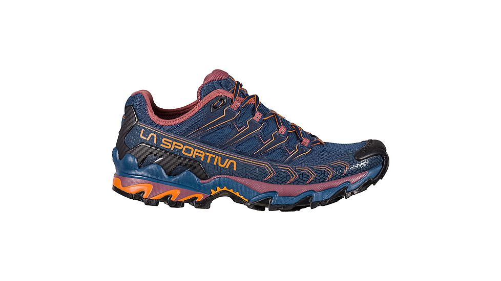 La Sportiva Ultra Raptor II Running Shoes - Womens, Denim/Rouge, 38.5, 46O-628407-38.5