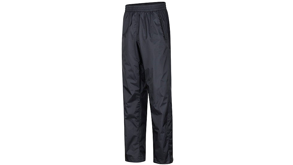 Marmot PreCip Eco Pant - Mens, Black, Extra Large, Long, 41550L-001-XL