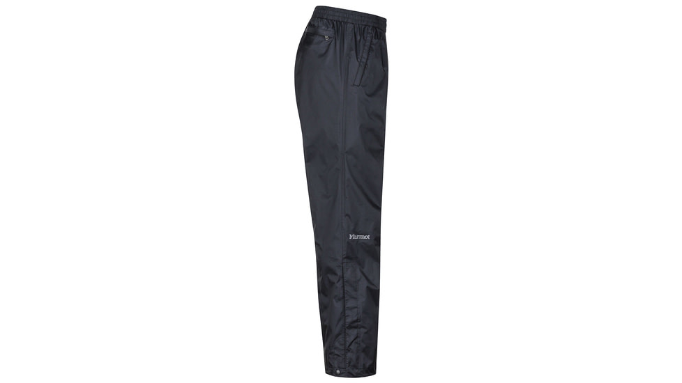 Marmot PreCip Eco Pant - Mens, Black, Extra Large, Long Inseam, 41550L-001-XL