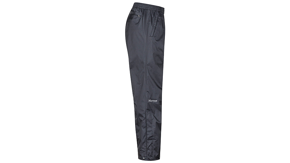 Marmot PreCip Eco Pant - Mens, Black, Extra Large, Short Inseam, 41550S-001-XL