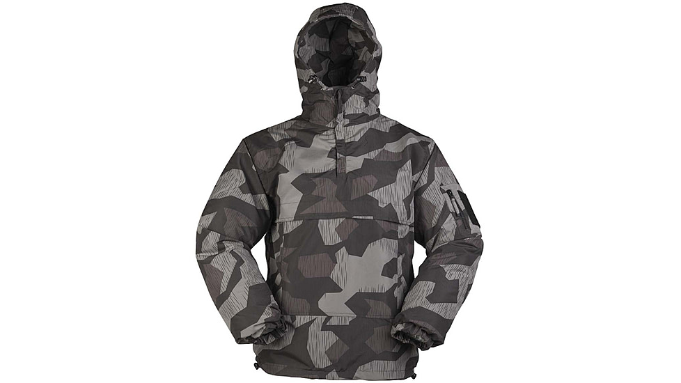 MIL-TEC Camo Winter Combat Anorak, Medium, Splinter Night, 10335054-903