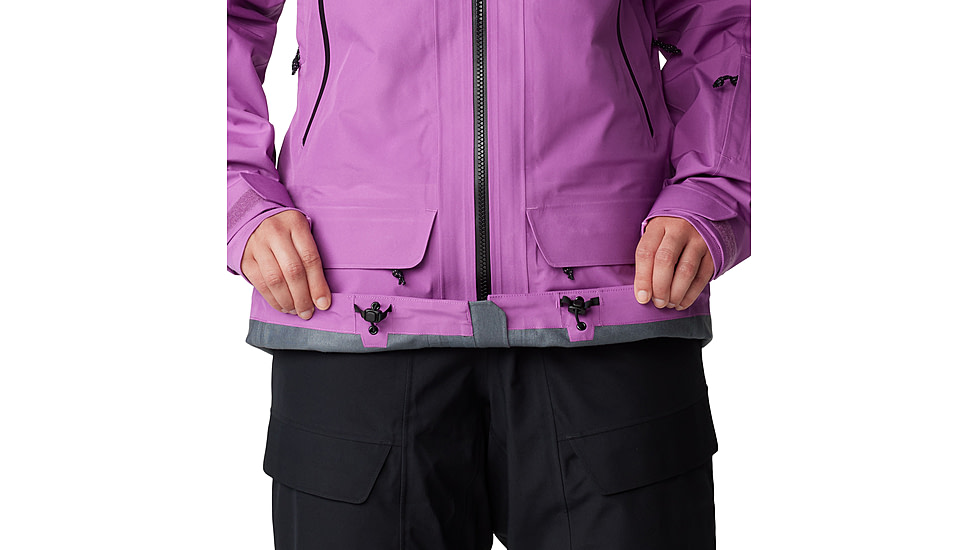 Mountain Hardwear Boundary Ridge Gore Tex Jacket - Womens, Lilac Glow, Extra Large, 2043201537-XL