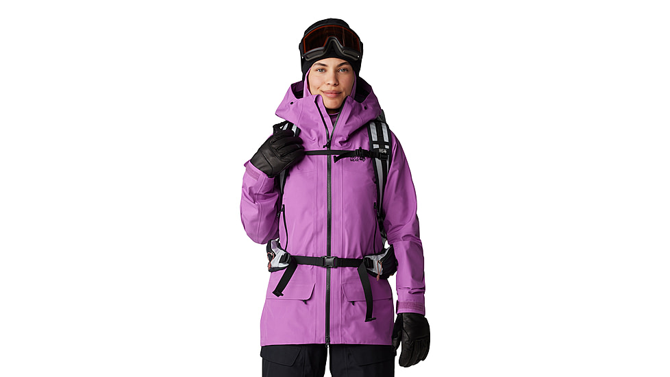 Mountain Hardwear Boundary Ridge Gore Tex Jacket - Womens, Lilac Glow, Extra Large, 2043201537-XL