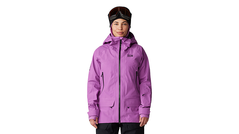 Mountain Hardwear Boundary Ridge Gore Tex Jacket - Womens, Lilac Glow, Extra Large, 2043201537-XL