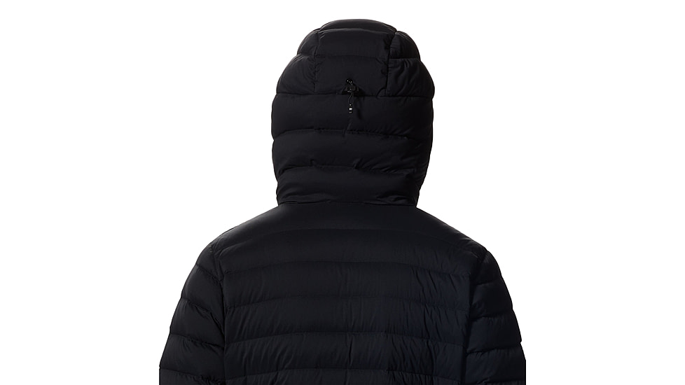 Mountain Hardwear Deloro Down Full Zip Hoody - Womens, Black, Small, 2004161010-Black-S