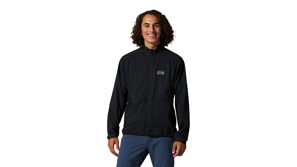 Mountain Hardwear Kor AirShell Full Zip Jacket - Mens, Black, Extra Large, 1985041010-XL