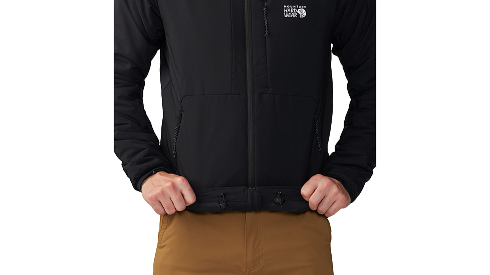 Mountain Hardwear Kor Stasis Hoody - Mens, Black, Large, 2092151010-L