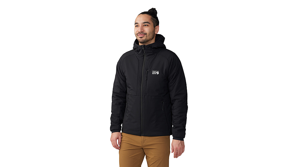 Mountain Hardwear Kor Stasis Hoody - Mens, Black, Large, 2092151010-L