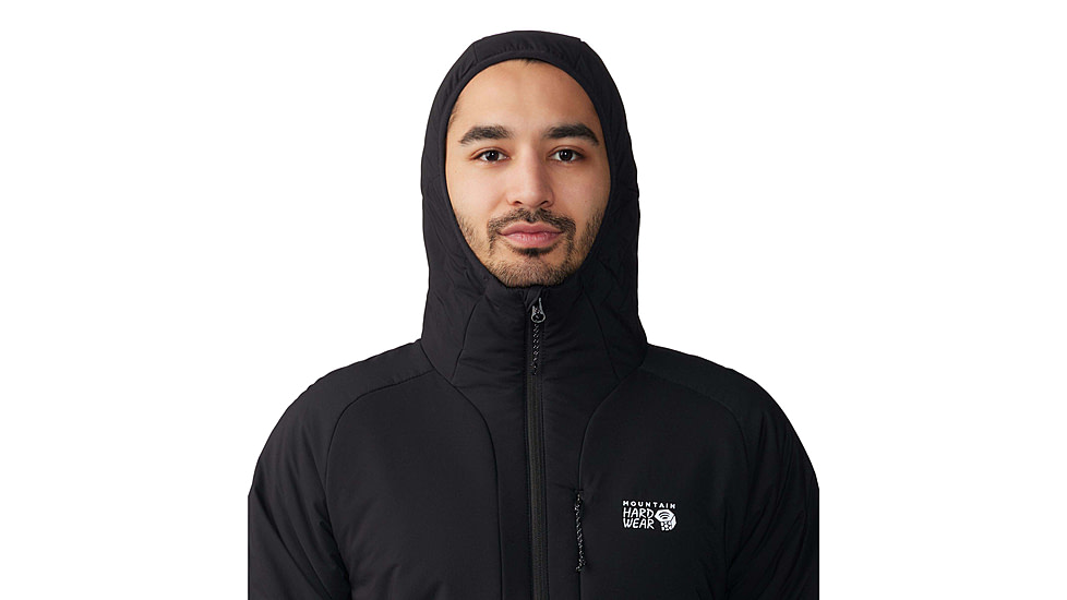 Mountain Hardwear Kor Stasis Hoody - Mens, Black, Small, 2042941010-BLACK-S