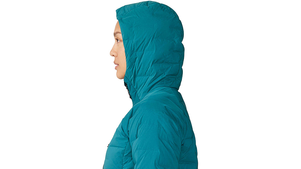 Mountain Hardwear Stretchdown Hoody - Womens, Jack Pine, Medium, 1943271314-Jack Pine-M