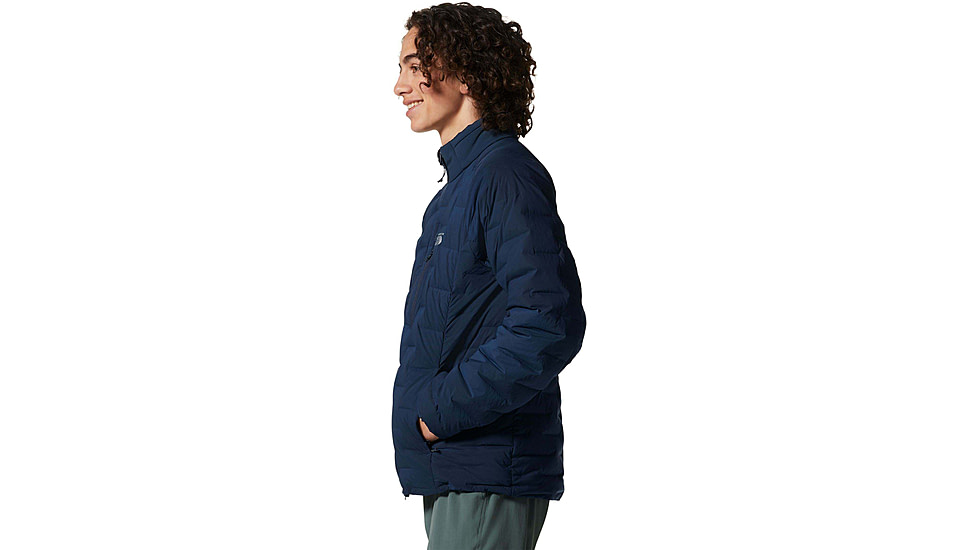 Mountain Hardwear Stretchdown Jacket - Mens, Hardwear Navy, Medium, 1942921425HN-M