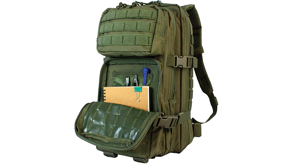 Red Rock Outdoor Gear Assault Pack, Olive Drab, 80126OD