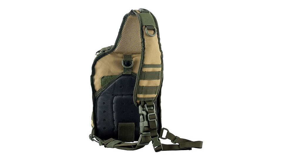 Red Rock Outdoor Gear Rover Sling Pack - Coyote w/Olive Drab Webbing, One-Size 80129CO