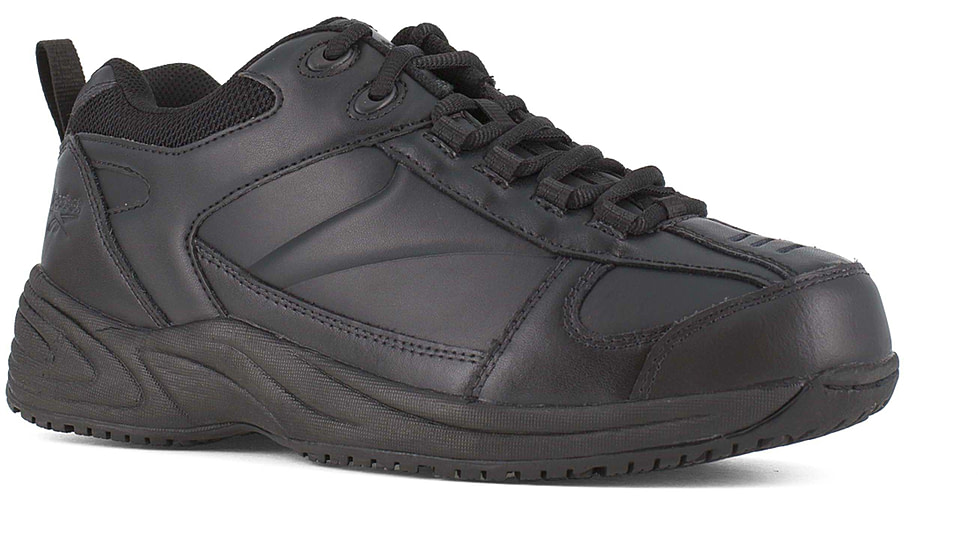 Reebok Womens Jorie Street Sport Oxford Jogger Shoes, Black, 9, RB110-BLACK-9-Womens-W