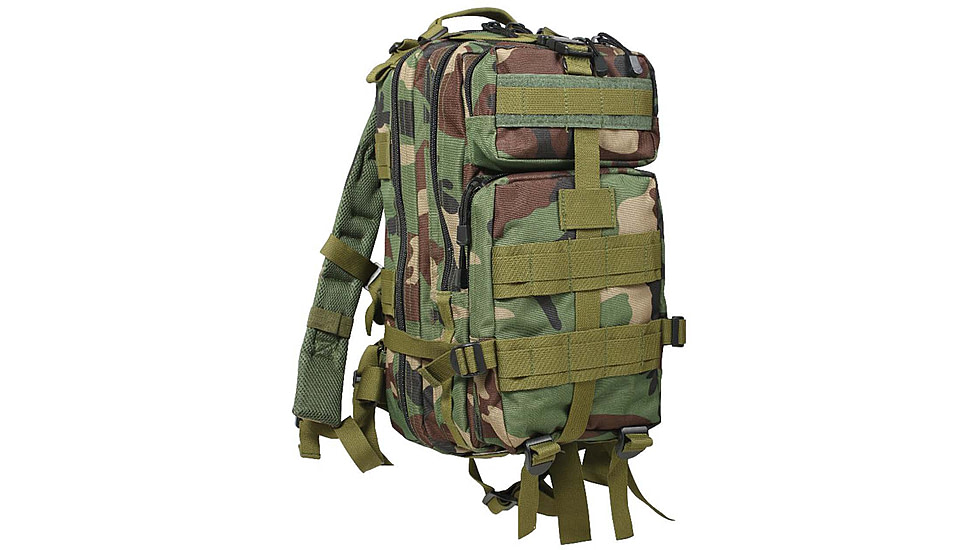 Rothco Camo Medium Transport Pack, Woodland Camo, 2579-WoodlandCamo