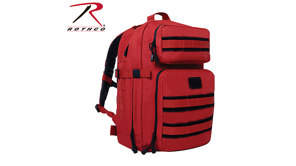 Rothco Fast Mover Tactical Backpack, Red, 2390-Red