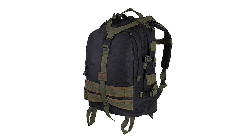 Rothco Large Transport Pack, Black / Olive Drab, 7243-BlackOliveDrab