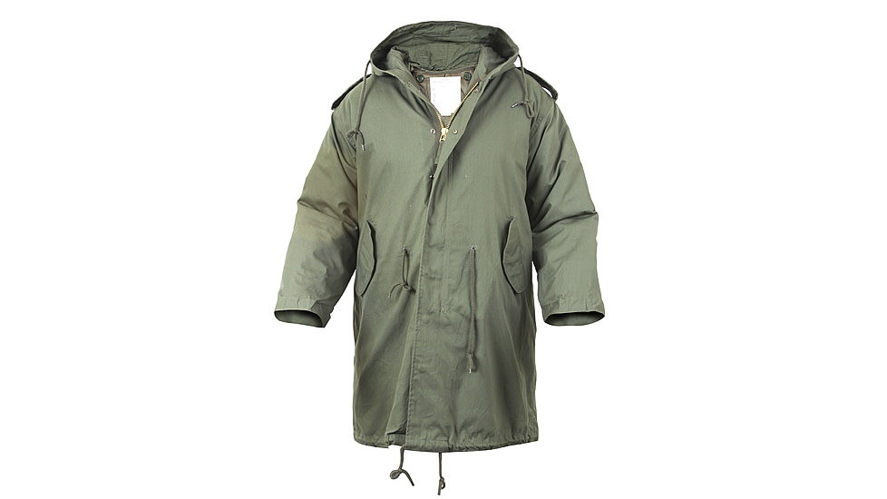 Rothco M-51 Fishtail Parka, Olive Drab, Extra Small, 9462-OliveDrab-XS