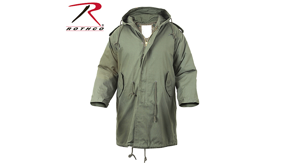 Rothco M-51 Fishtail Parka, Olive Drab, 3XL, 94630-OliveDrab-3XL