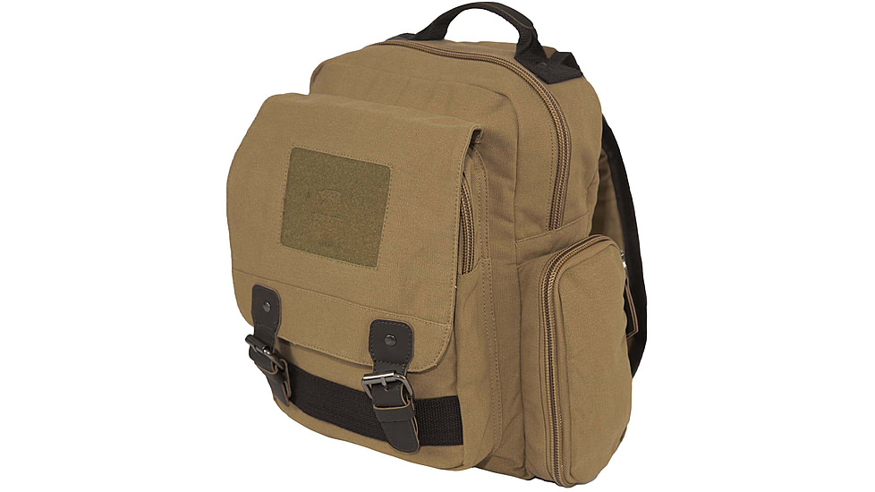 Rothco Vintage Canvas Sling Backpack, Coyote Brown, 59681-CoyoteBrown