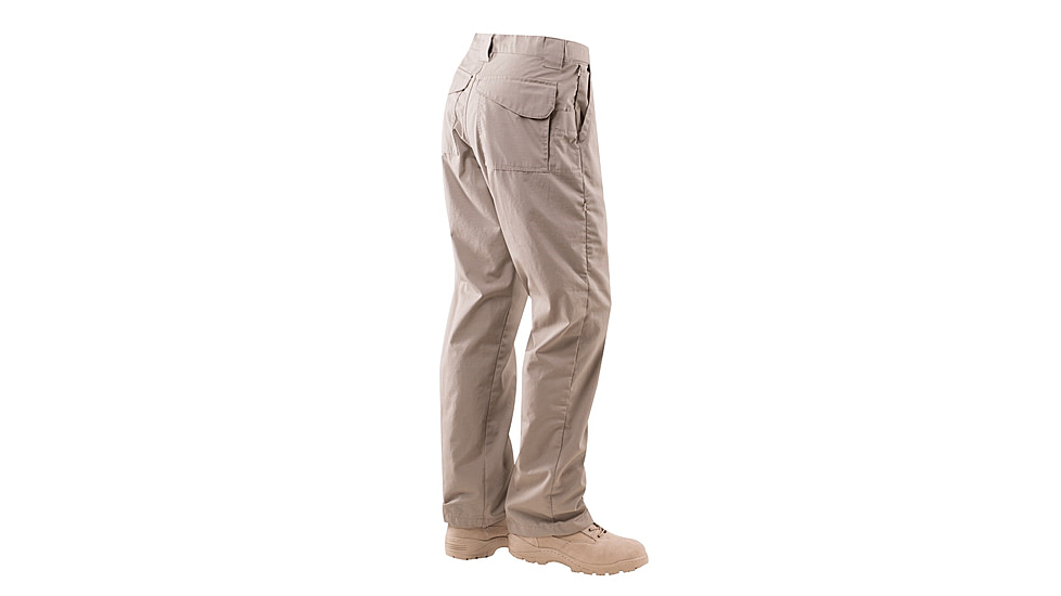 Tru-Spec 24-7 Men's Classic Pants, Teflon, PolyCotton RipStop, Khaki, 28x32 1185002