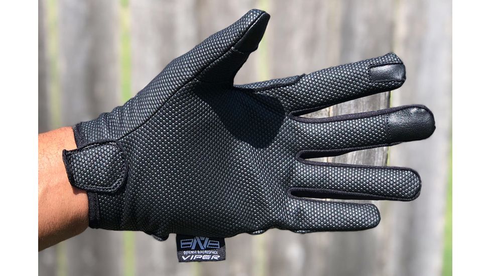 A7 Defense Viper Lightweight Tactical Gloves, Black, Large A7VTGBL