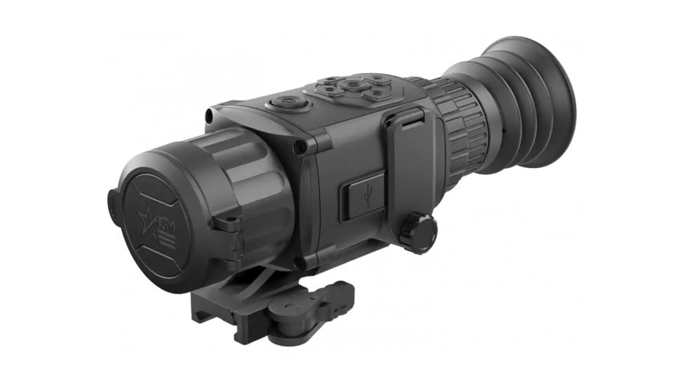 AGM Global Vision Rattler TS19-256 Thermal Imaging Rifle Scope, 19mm, 56x192, 50 Hz, Black, 7.4 2.5 3.1, 3143855003RA91