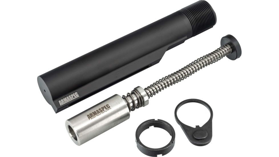 Armaspec AR10 GEN4 H3 Stealth Recoil Spring Buffer Kit, Stainless/Black, ARM263-AR10