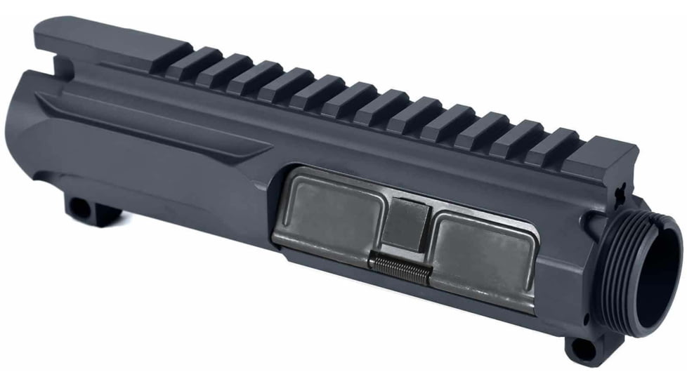 AT3 Tactical AR-15 Slick Side Billet Upper Receiver, Gray, AT3-UPPER-GRY