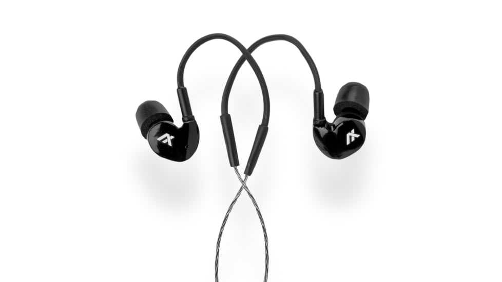 EDEMO AXIL Ghost Stryke Extreme Ear Buds, Black, GS-EX, EDEMO9