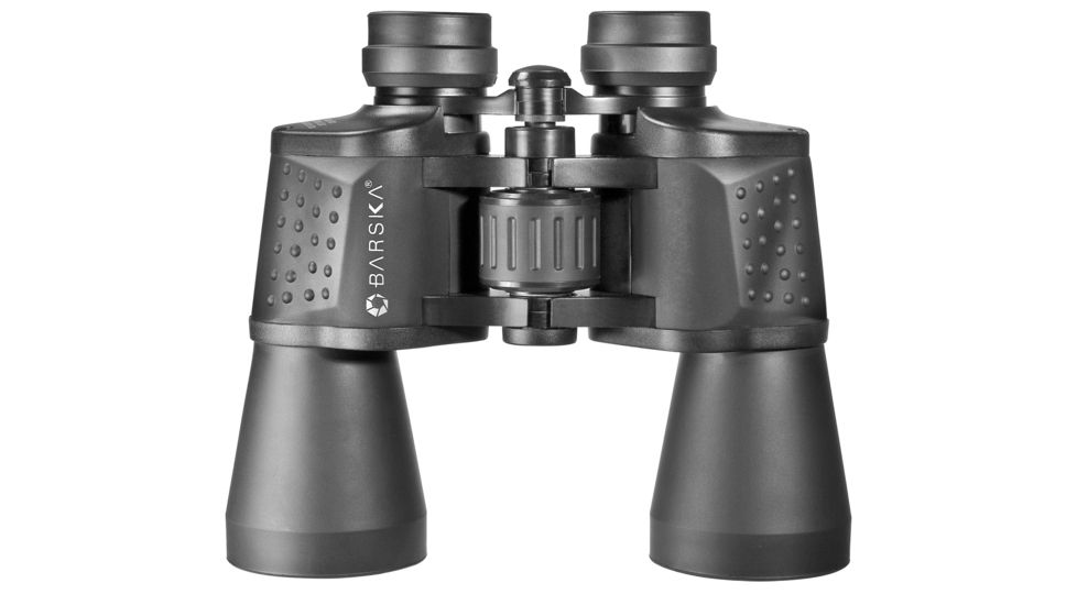 Barska 12X50 Porro Prism Binoculars, Blue Lens, Black CO10675