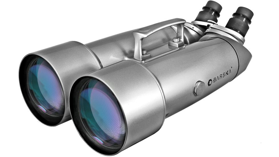 Barska 20-40x100 Encounter Jumbo Telescope Binoculars, Silver, w/ Hard Case, AB10520