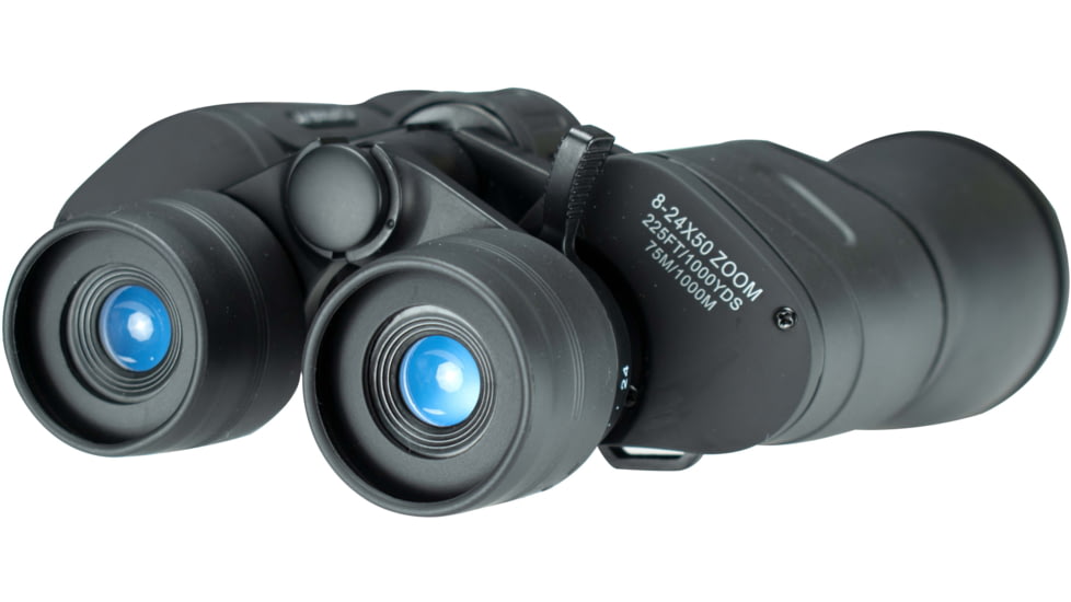 Barska Gladiator 8-24x50 Porro Prism Zoom Binoculars, Black, AB11180