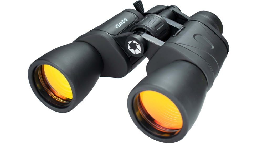 Barska Gladiator 8-24x50 Porro Prism Zoom Binoculars, Black, AB11180