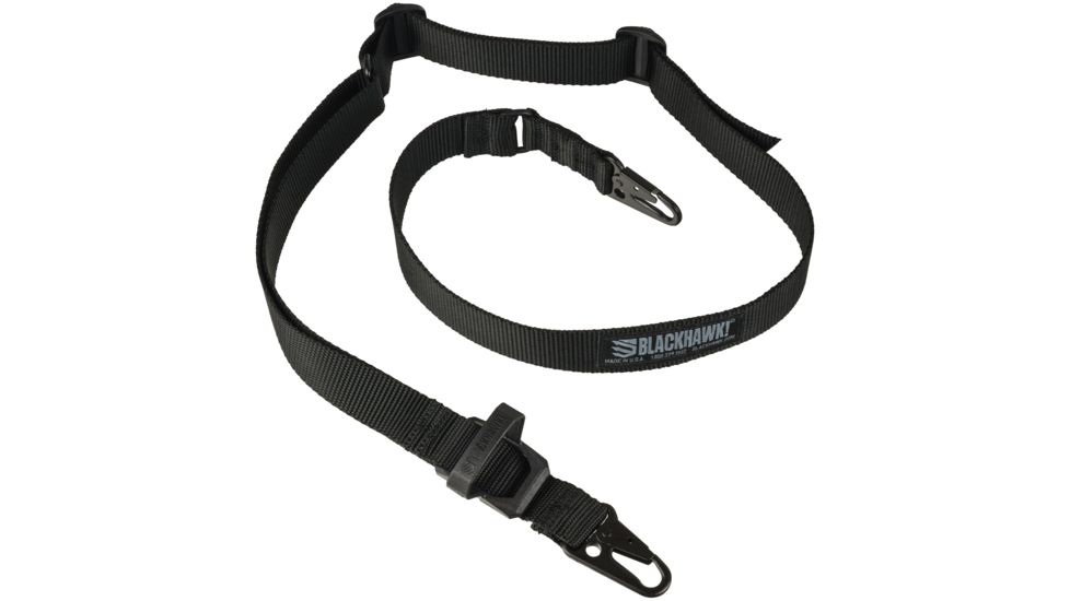 BlackHawk Multi Point Sling, Snap Hook Slick, Black, 70MSH03BK