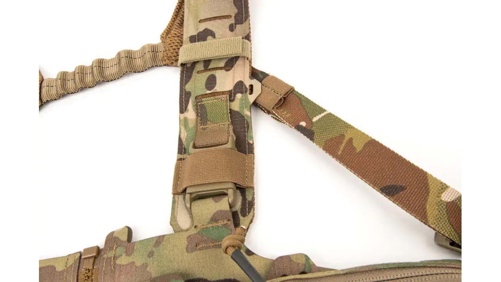 Blue Force Gear RACKminus SAV-2 Chest Rig, Ten-Speed SR25 Mag Pockets, Multicam, MM-TSP-CHESTRIG-SR25-01-MC