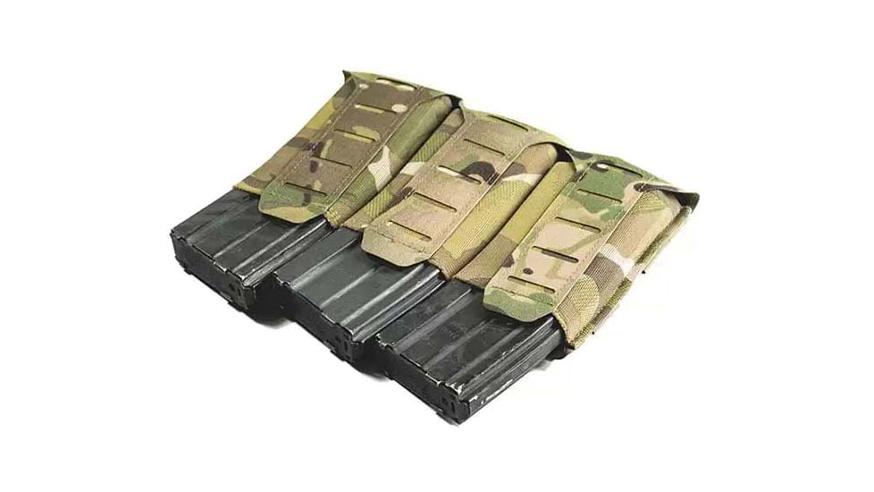 Blue Force Gear Stackable Ten-Speed Triple M4 Magazine Pouch, MultiCam, M4, HW-TSP-M4-3-SB-MC