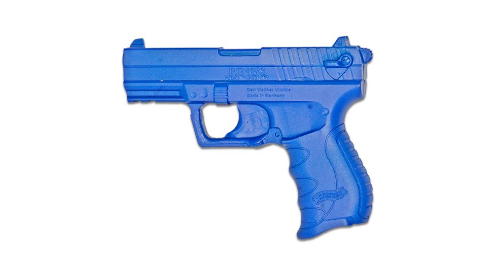 Blueguns Walther PK380 Training Guns, Unweighted, w/o Light/Laser Attachment, Handgun, Blue, FSPK380