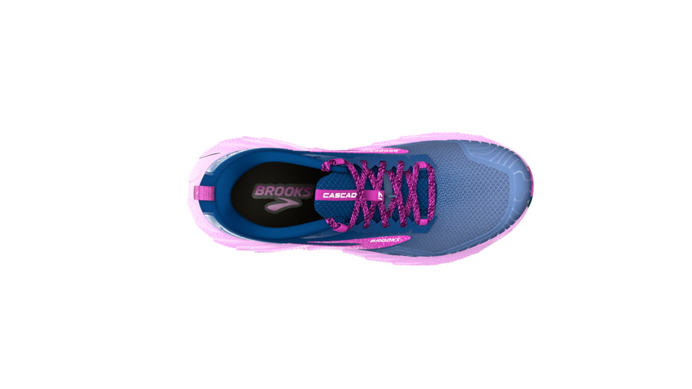 Brooks Cascadia 17 Running Shoes - Womens, Navy/Purple/Violet, 7.5 Narrow, 1203921B449.075