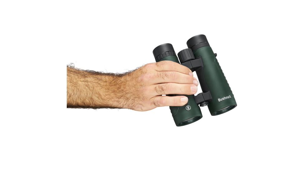 Bushnell Excursion 10x42mm Powerview Roof Binocular, Green, 210242BF