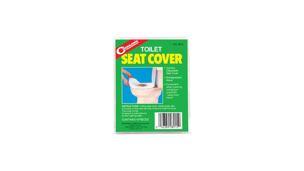 Coghlans Toilet Seat Cover Pk 10 209074