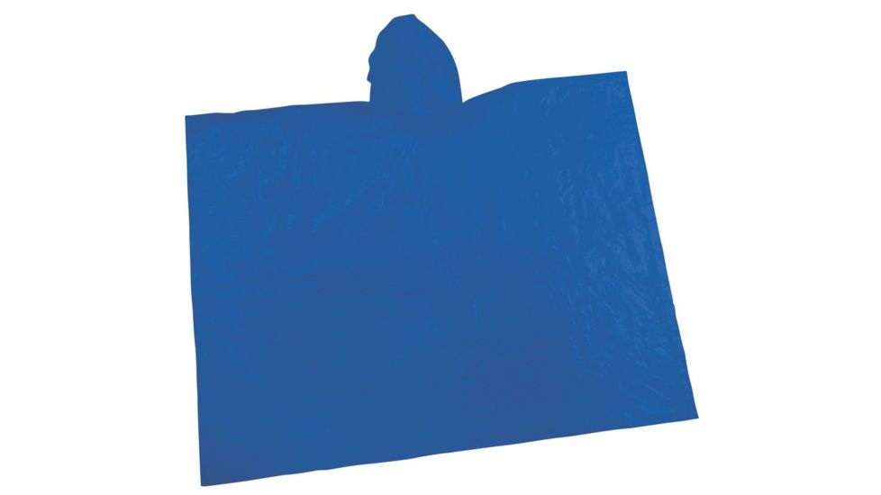 Coleman Emergency Hooded Poncho, One Size, 50.5 in X 40 in 2000016488